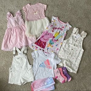 Toddler girl clothes bundle 4T